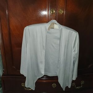 Faux cardigan lightweight jacket